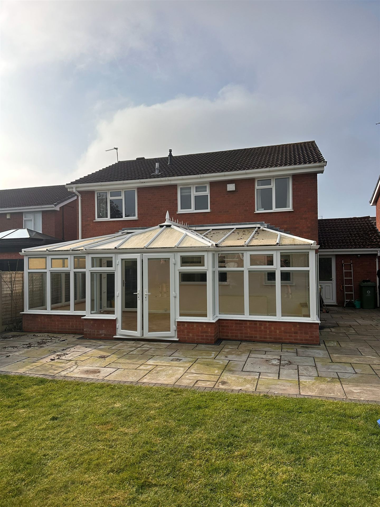 Existing conservatory prior to renovation