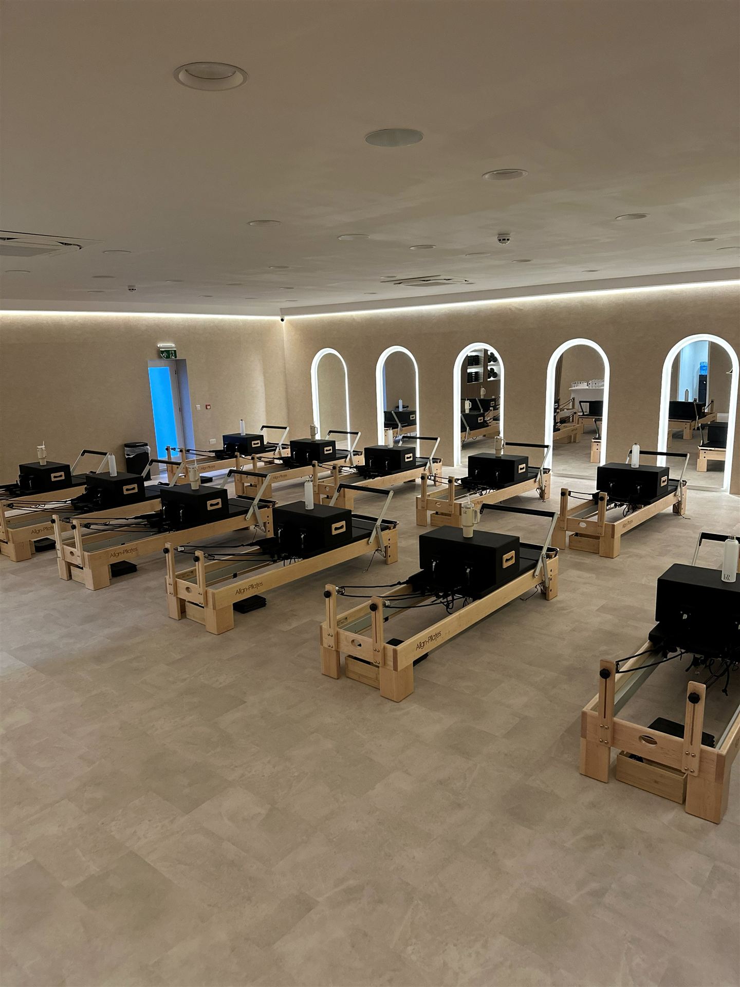 Finished pilates studio at Reform and Revive